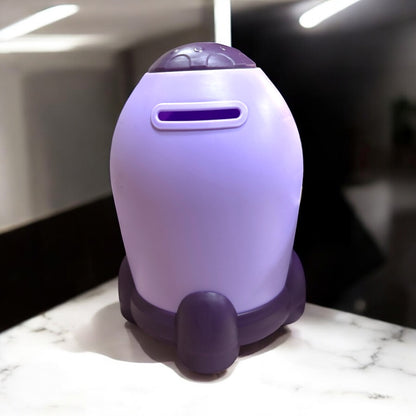 Space Rocket Metal Piggy Bank